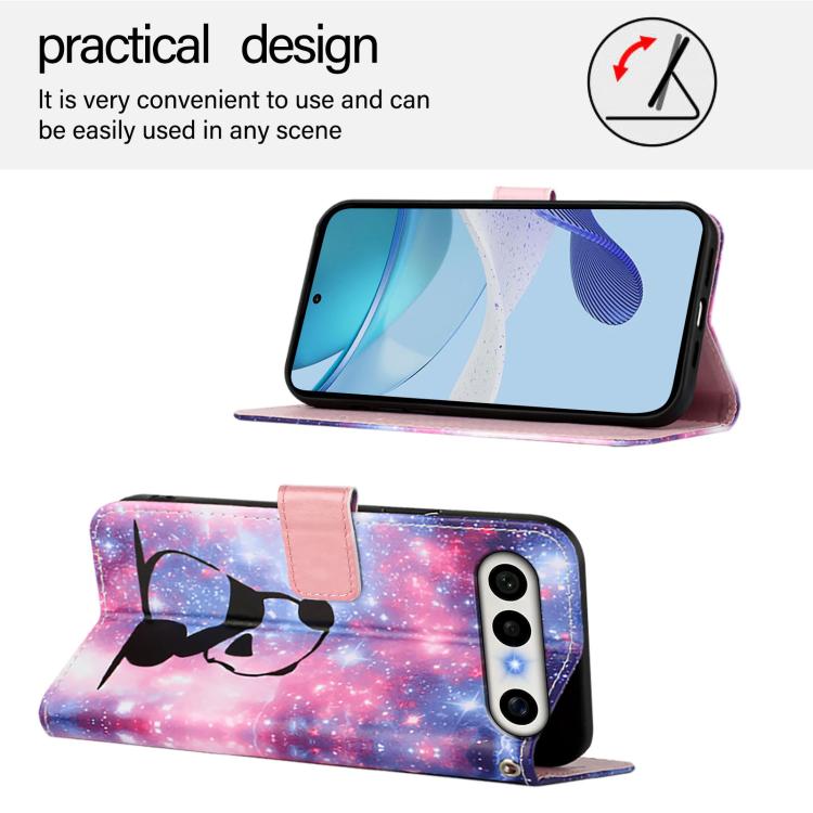 For vivo X300 FE 5G Russia / Zeiss Colored Drawing Pattern Plain Weave Leather Phone Case