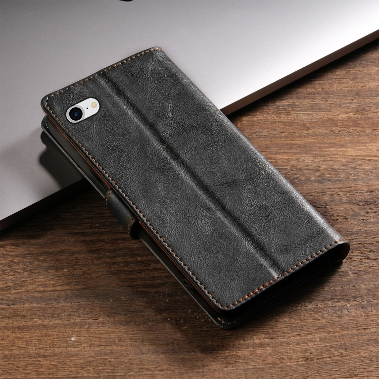 For iPhone 17e / 16e N.BEKUS CSJ-P1 Solid Color Leather Phone Case