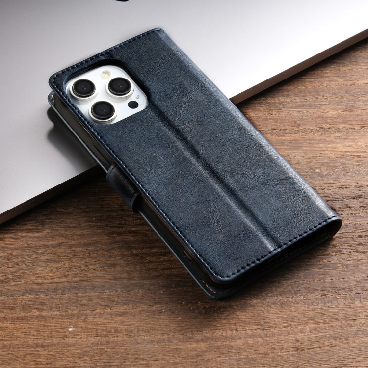 For iPhone 15 Pro N.BEKUS CSJ-P1 Solid Color Leather Phone Case