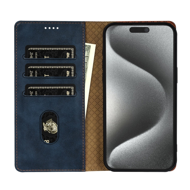 For iPhone 12 / 12 Pro N.BEKUS CSJ-P1 Solid Color Leather Phone Case