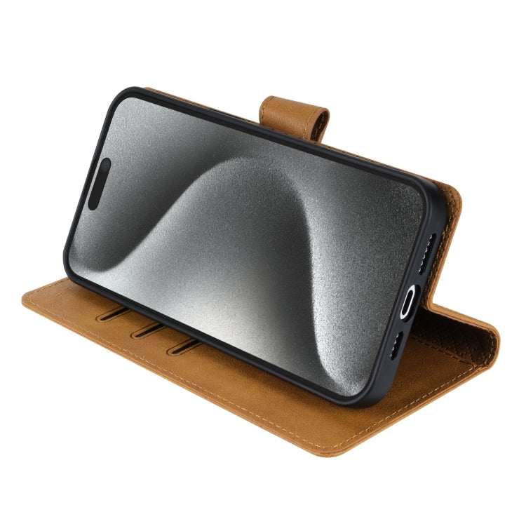 For iPhone 11 Pro Max N.BEKUS CSJ-P1 Solid Color Leather Phone Case