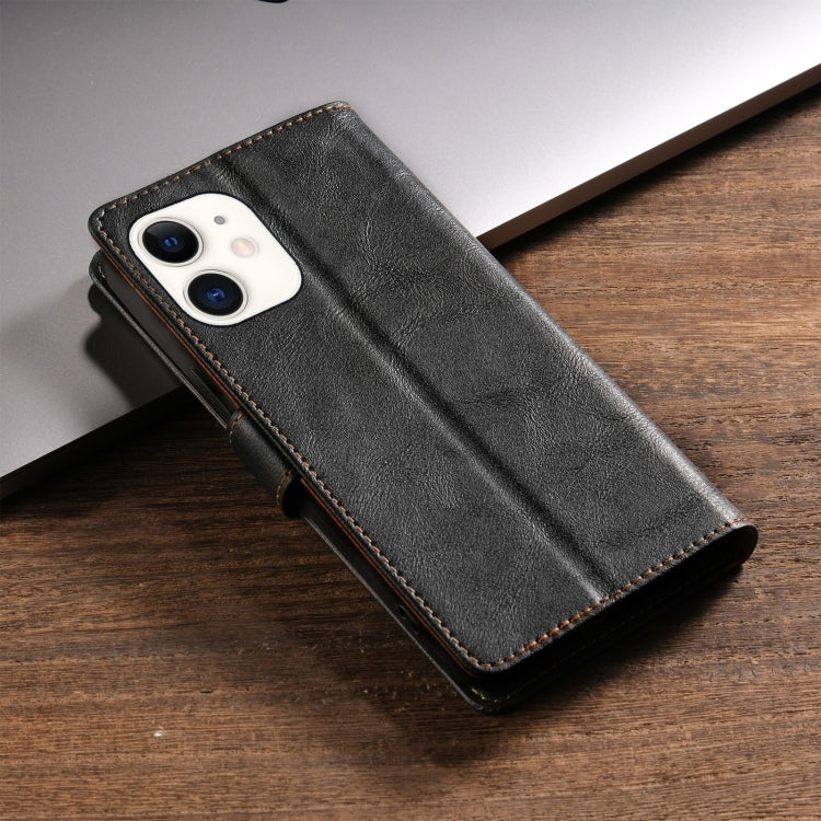 For iPhone 11 N.BEKUS CSJ-P1 Solid Color Leather Phone Case