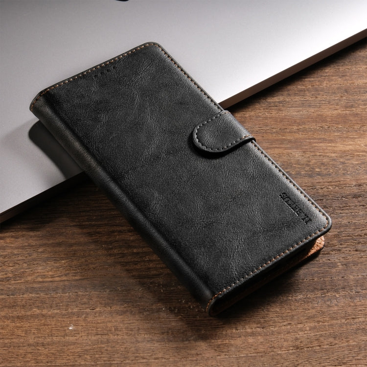 For iPhone 15 N.BEKUS CSJ-P1 Solid Color Leather Phone Case