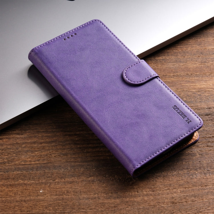 For iPhone 15 N.BEKUS CSJ-P1 Solid Color Leather Phone Case
