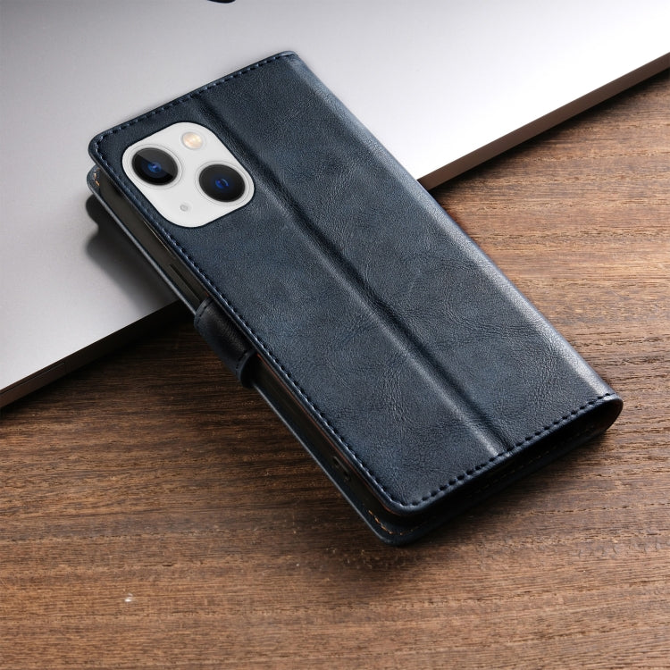 For iPhone 15 Plus N.BEKUS CSJ-P1 Solid Color Leather Phone Case