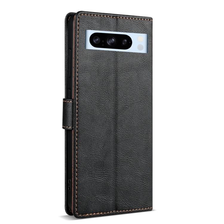 For Google Pixel 8a N.BEKUS CSJ-P1 Solid Color Leather Phone Case