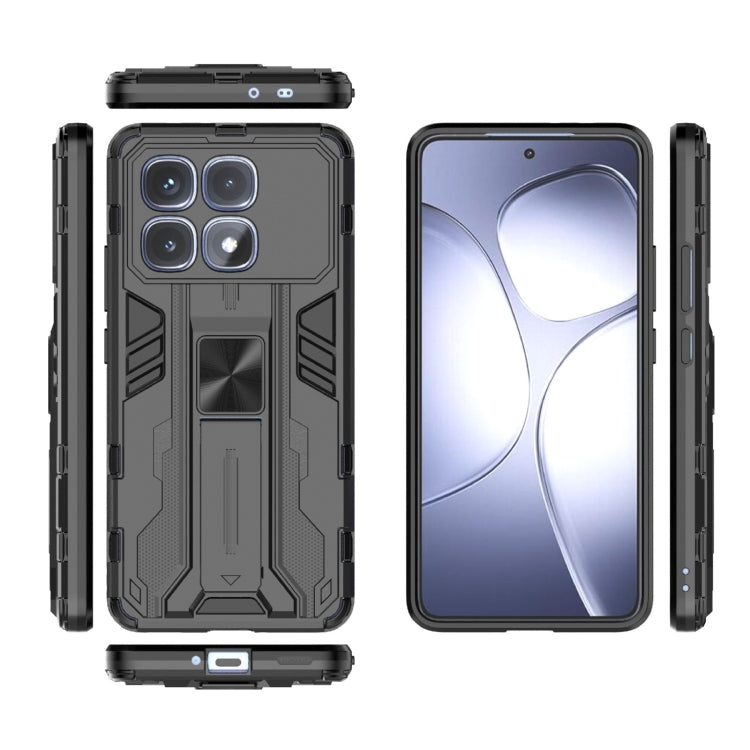 For Redmi K70 Ultra 5G Global Supersonic PC + TPU Holder Phone Case