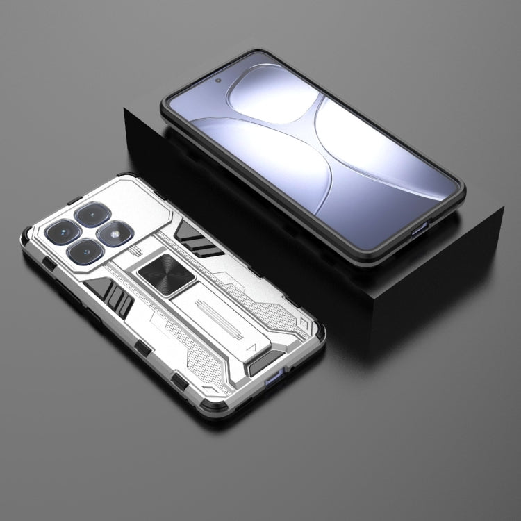 For Redmi K70 Ultra 5G Global Supersonic PC + TPU Holder Phone Case