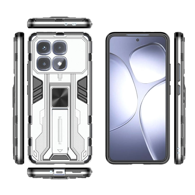 For Redmi K70 Ultra 5G Global Supersonic PC + TPU Holder Phone Case