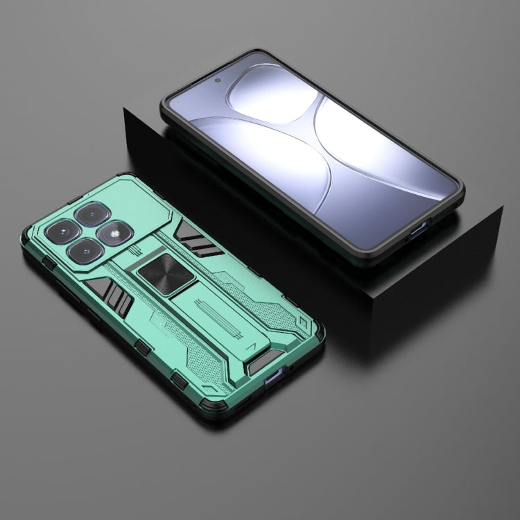 For Redmi K70 Ultra 5G Global Supersonic PC + TPU Holder Phone Case