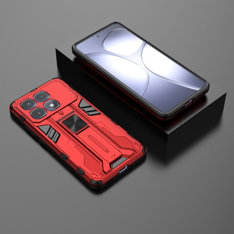 For Redmi K70 Ultra 5G Global Supersonic PC + TPU Holder Phone Case