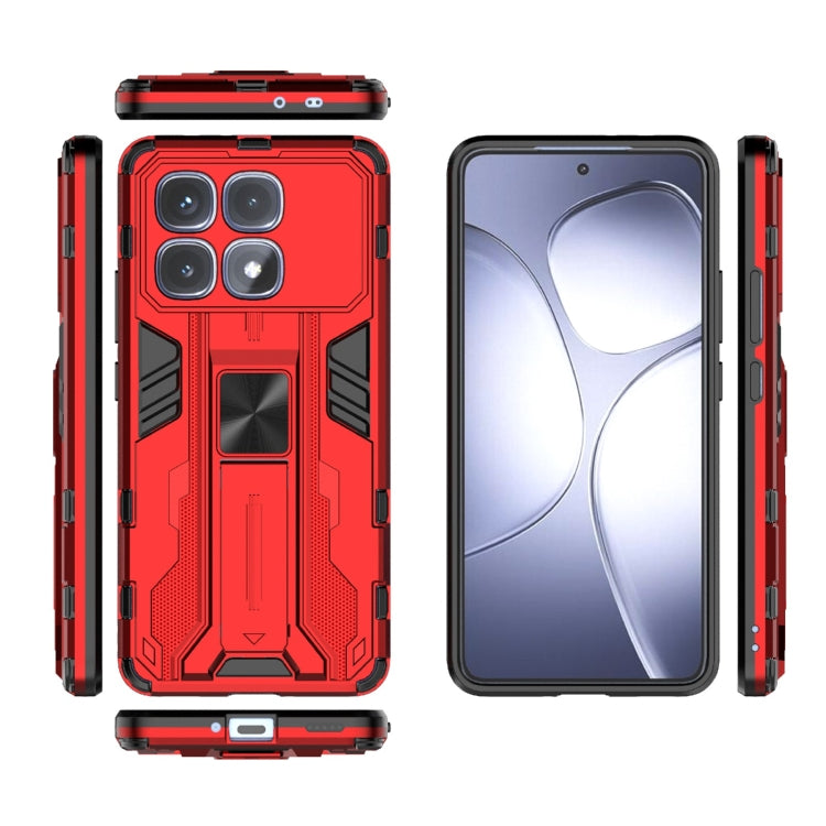 For Redmi K70 Ultra 5G Global Supersonic PC + TPU Holder Phone Case