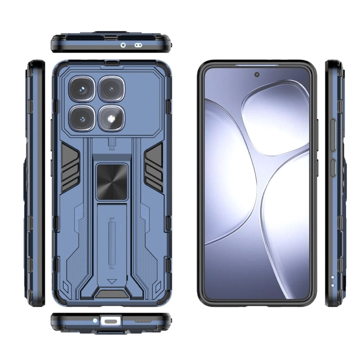 For Redmi K70 Ultra 5G Global Supersonic PC + TPU Holder Phone Case
