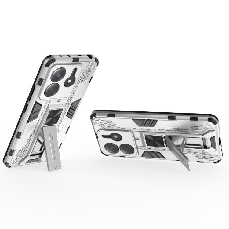 For Redmi Note 14 5G Supersonic PC + TPU Holder Phone Case