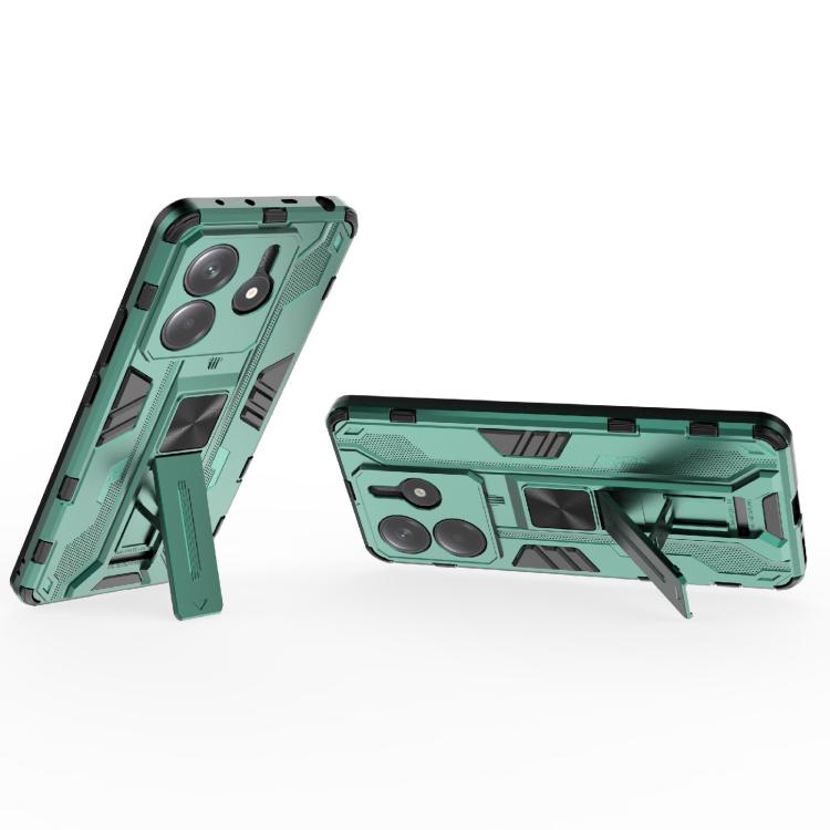For Redmi Note 14 5G Supersonic PC + TPU Holder Phone Case