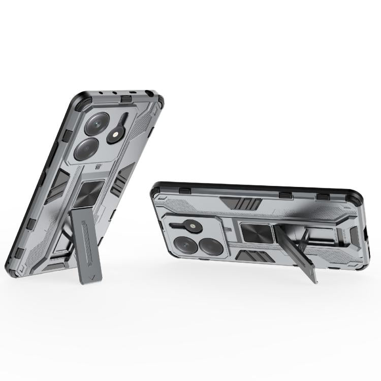 For Redmi Note 14 5G Supersonic PC + TPU Holder Phone Case