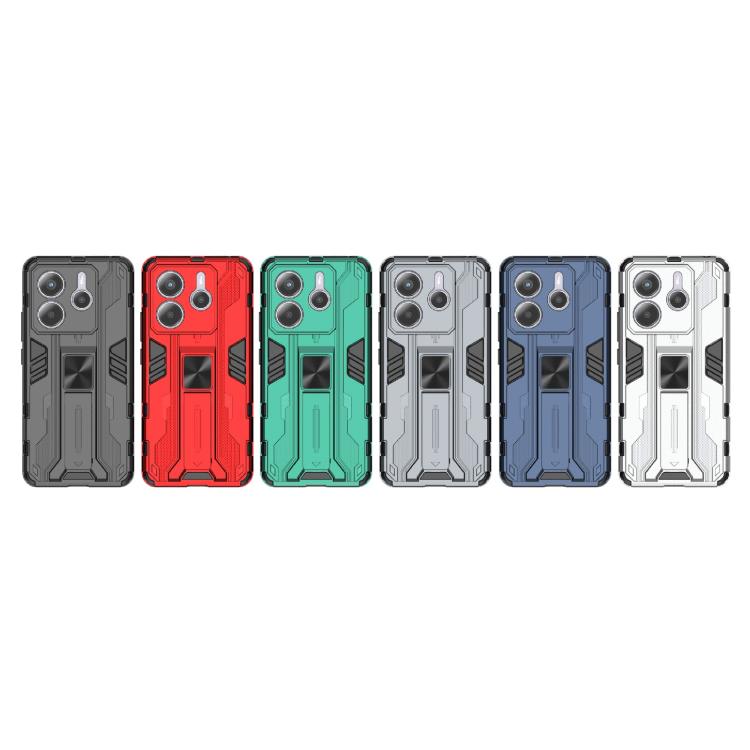 For Redmi Note 14 5G Supersonic PC + TPU Holder Phone Case