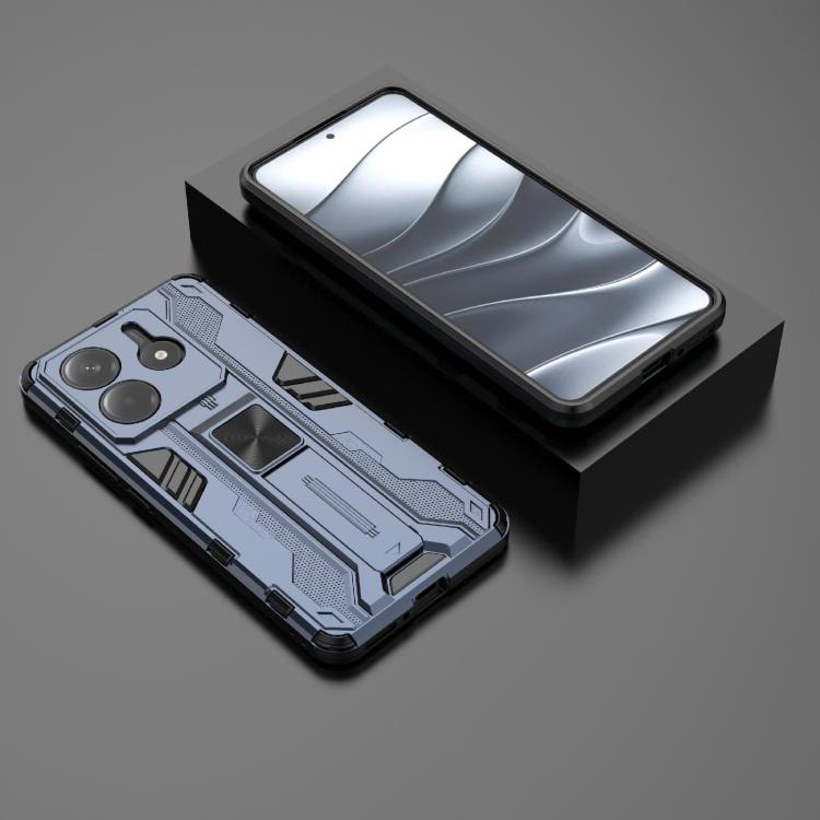 For Redmi Note 14 5G Supersonic PC + TPU Holder Phone Case