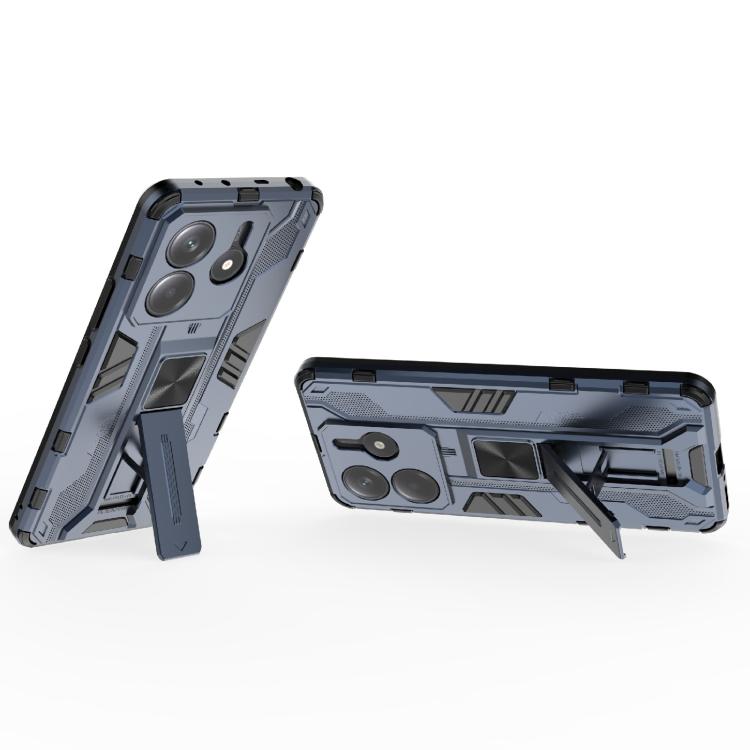 For Redmi Note 14 5G Supersonic PC + TPU Holder Phone Case