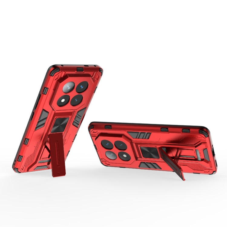 For Redmi Note 14 Pro+ 5G Supersonic PC + TPU Holder Phone Case