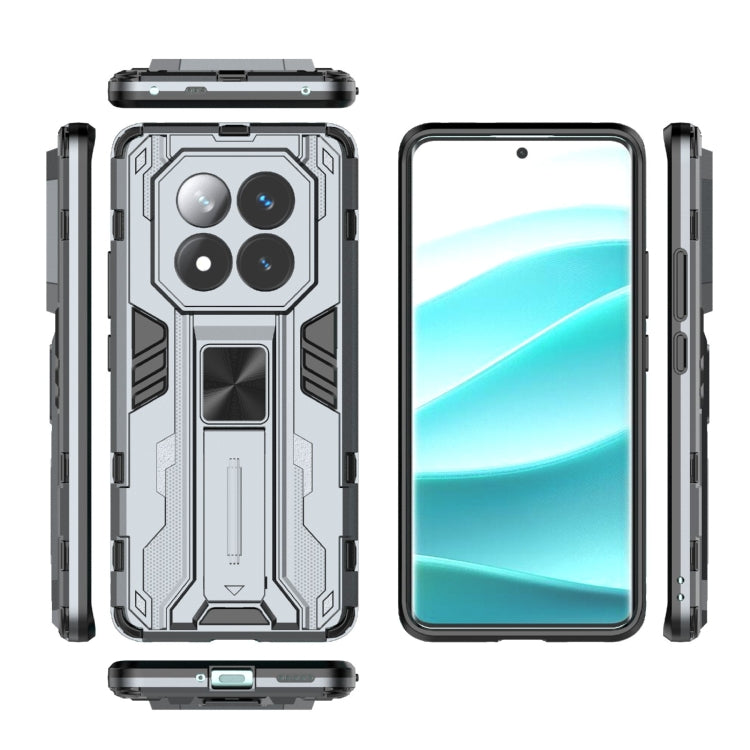 For Redmi Note 14 Pro+ 5G Supersonic PC + TPU Holder Phone Case