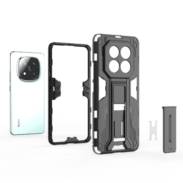 For Redmi Note 14 Pro+ 5G Supersonic PC + TPU Holder Phone Case