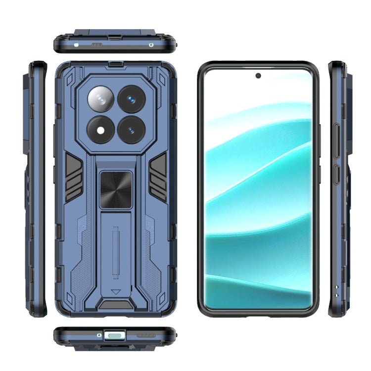 For Redmi Note 14 Pro+ 5G Supersonic PC + TPU Holder Phone Case