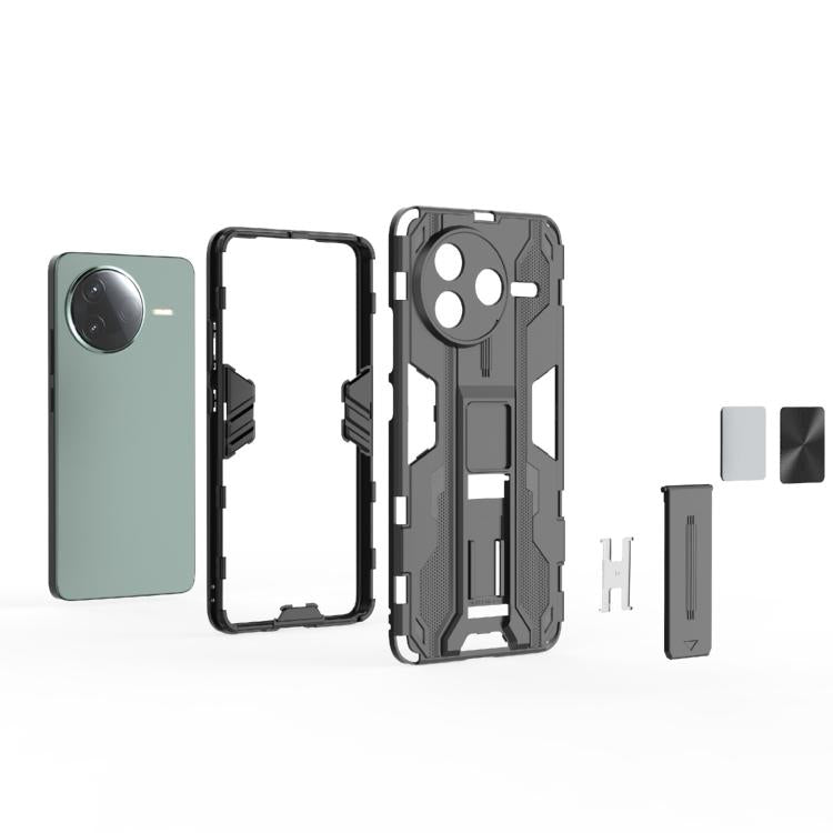 For Redmi K80 Supersonic PC + TPU Holder Phone Case