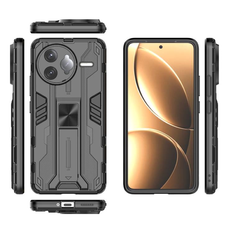 For Redmi K80 Pro Supersonic PC + TPU Holder Phone Case