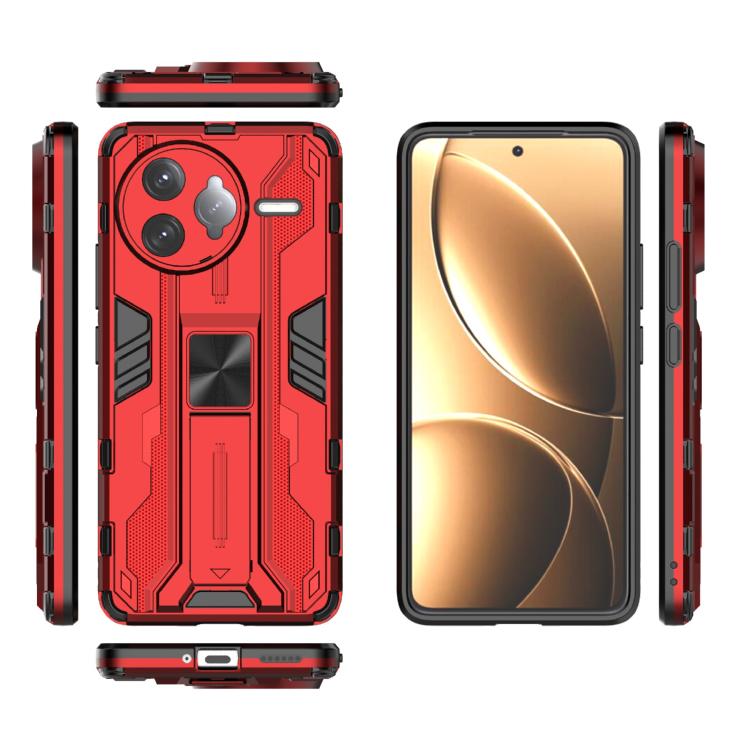 For Redmi K80 Pro Supersonic PC + TPU Holder Phone Case
