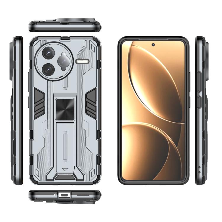 For Redmi K80 Pro Supersonic PC + TPU Holder Phone Case