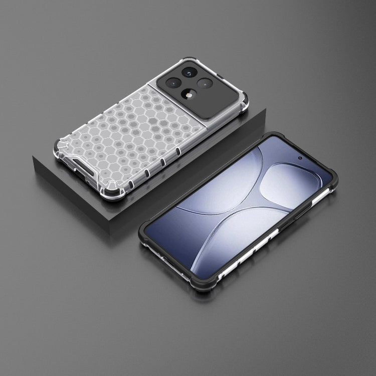 For Redmi K70 Ultra 5G Global Honeycomb Shockproof Phone Case