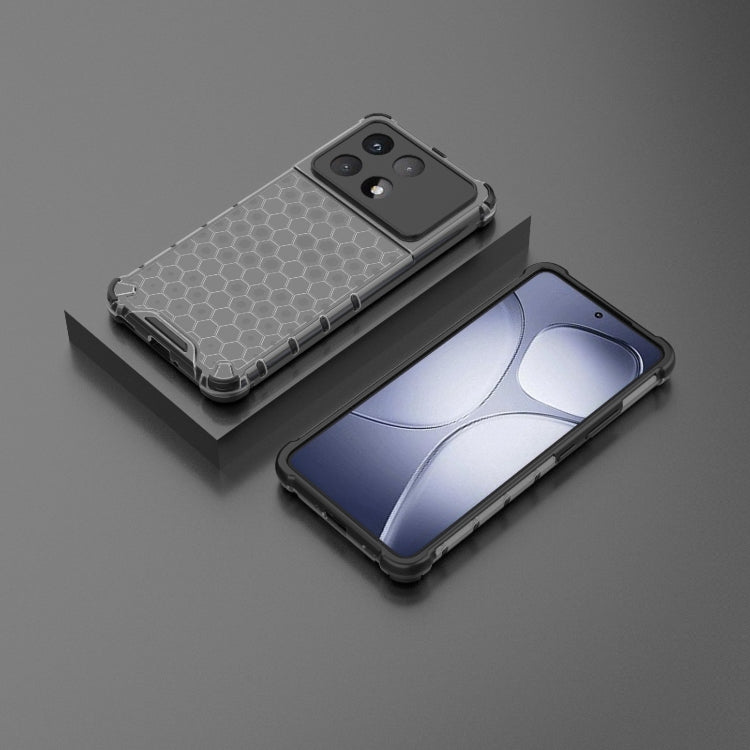 For Redmi K70 Ultra 5G Global Honeycomb Shockproof Phone Case