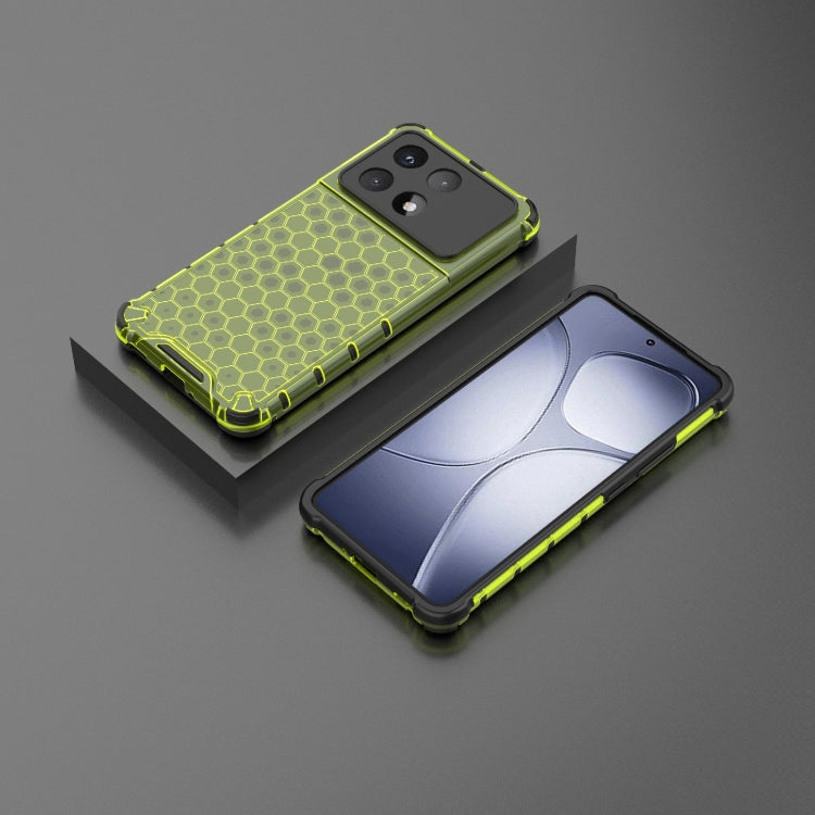For Redmi K70 Ultra 5G Global Honeycomb Shockproof Phone Case