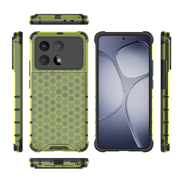 For Redmi K70 Ultra 5G Global Honeycomb Shockproof Phone Case