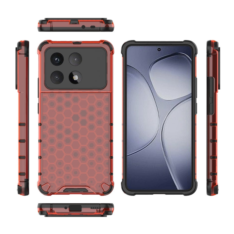 For Redmi K70 Ultra 5G Global Honeycomb Shockproof Phone Case