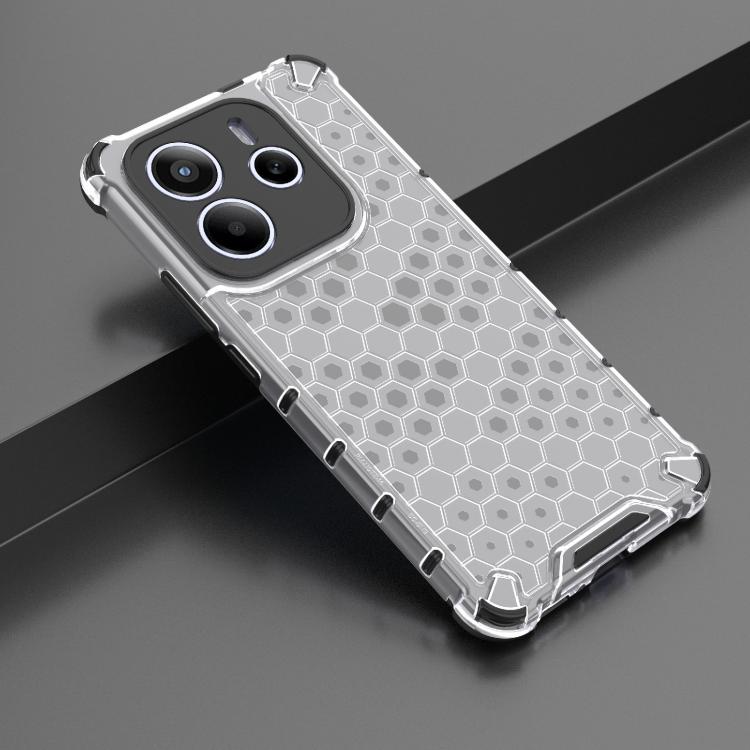 For Redmi Note 14 5G Honeycomb Shockproof Phone Case