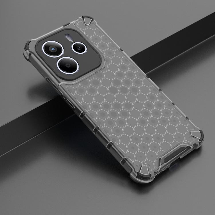 For Redmi Note 14 5G Honeycomb Shockproof Phone Case