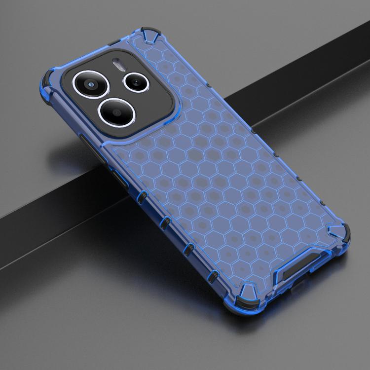 For Redmi Note 14 5G Honeycomb Shockproof Phone Case