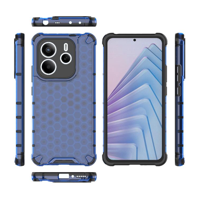 For Redmi Note 14 5G Honeycomb Shockproof Phone Case