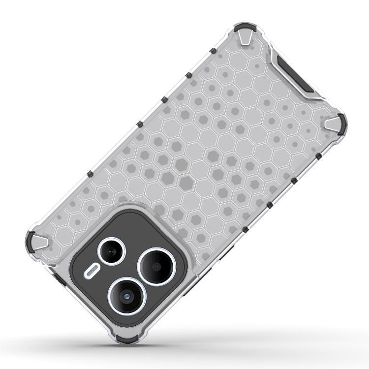 For Redmi Note 14 5G Honeycomb Shockproof Phone Case