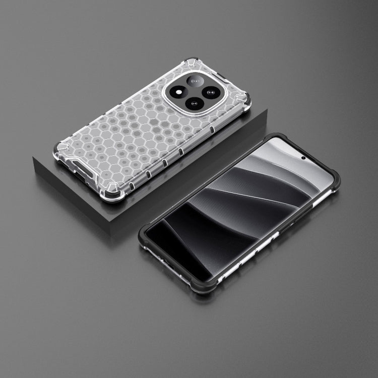 For Redmi Note 14 Pro+ 5G Honeycomb Shockproof Phone Case