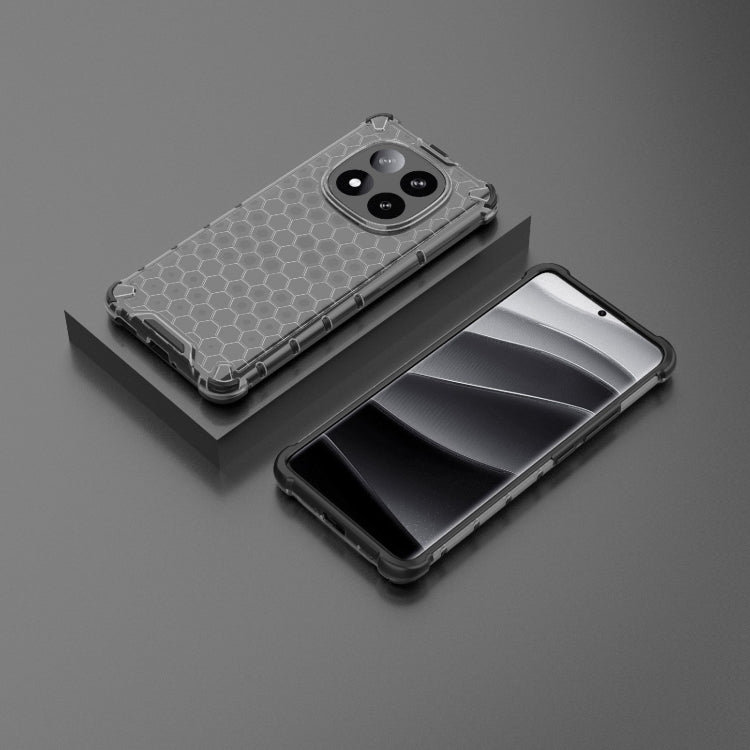 For Redmi Note 14 Pro+ 5G Honeycomb Shockproof Phone Case