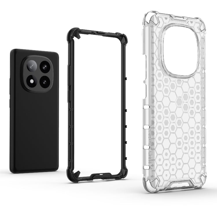 For Redmi Note 14 Pro+ 5G Honeycomb Shockproof Phone Case