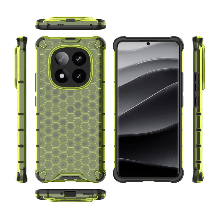 For Redmi Note 14 Pro+ 5G Honeycomb Shockproof Phone Case
