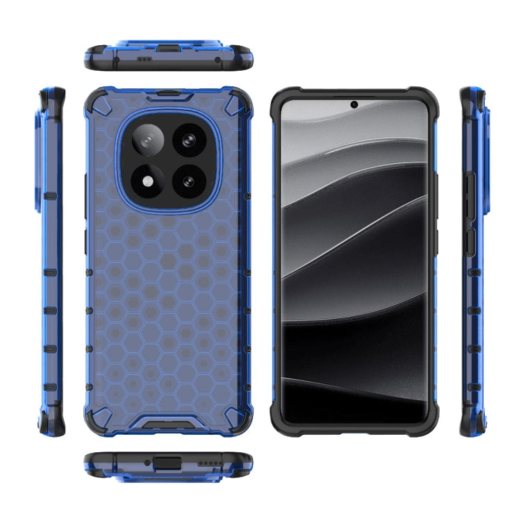 For Redmi Note 14 Pro+ 5G Honeycomb Shockproof Phone Case