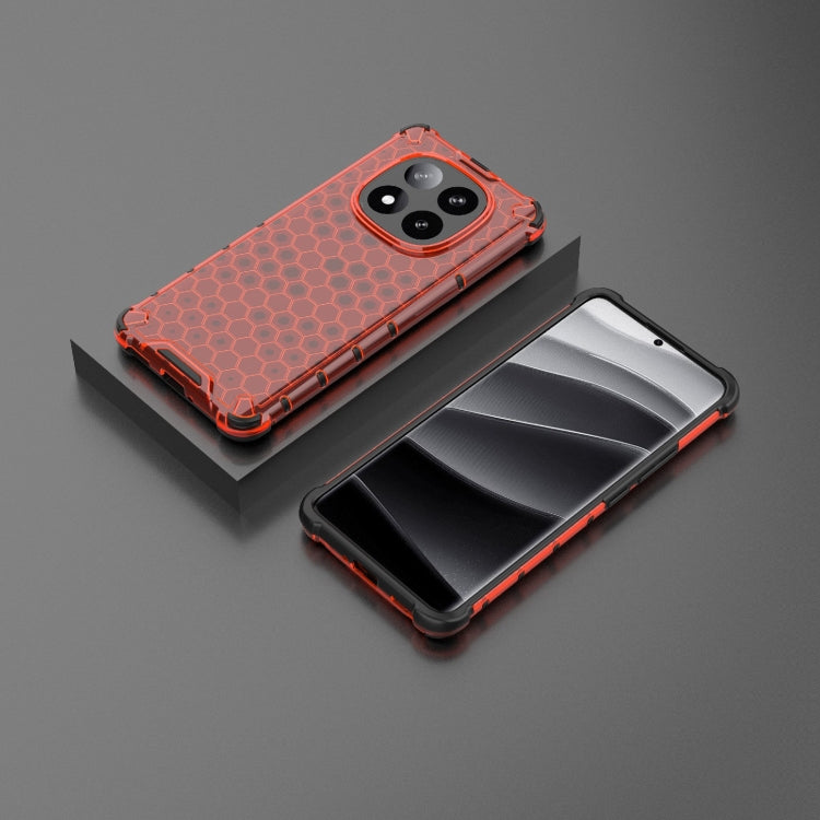 For Redmi Note 14 Pro+ 5G Honeycomb Shockproof Phone Case