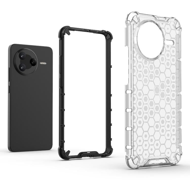 For Redmi K80 / POCO F7 Pro Honeycomb Shockproof Phone Case