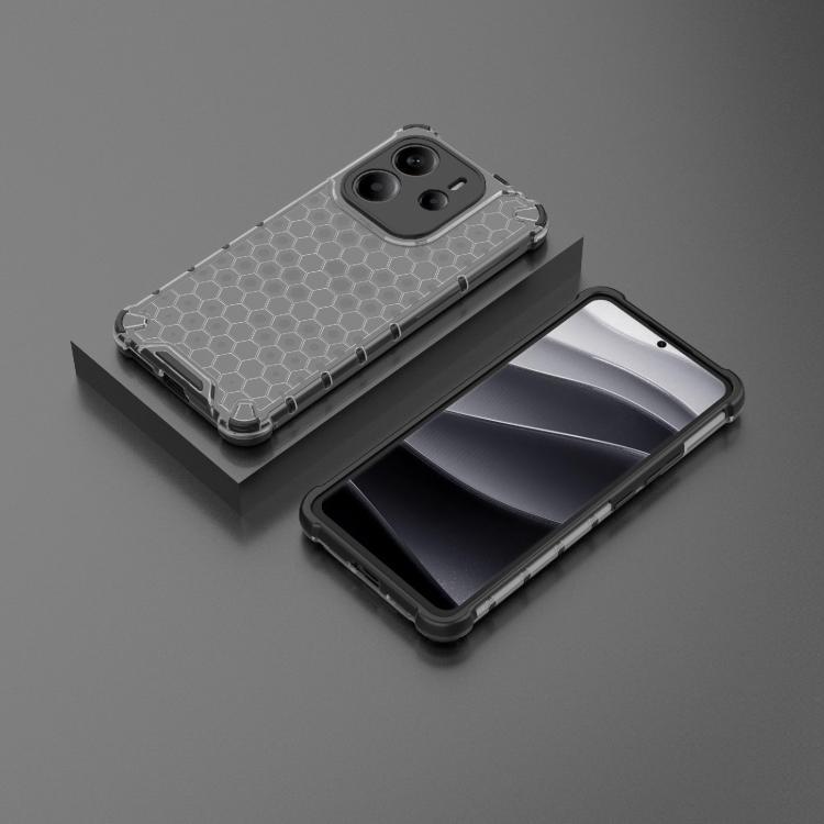 For Redmi Note 14 4G 163.25mm Honeycomb Shockproof Phone Case