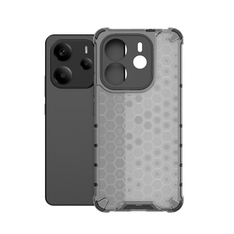 For Redmi Note 14 4G 163.25mm Honeycomb Shockproof Phone Case